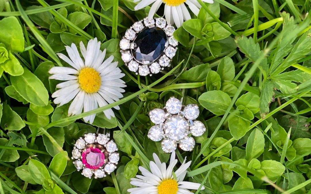 Bague marguerite ou Pompadour